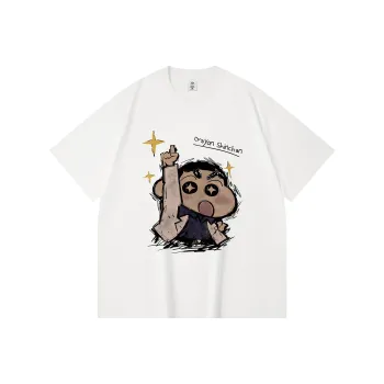 Crayon Shinchan Short Sleeved T Shirts Unisex