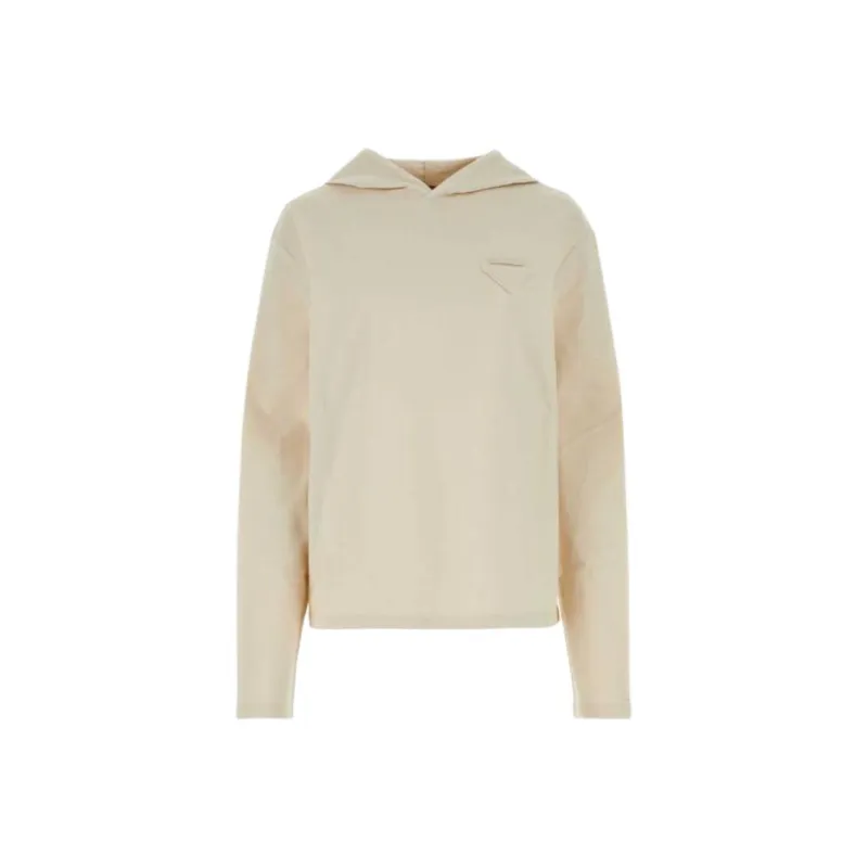 PRADA Logo Triangle Hoodie-0