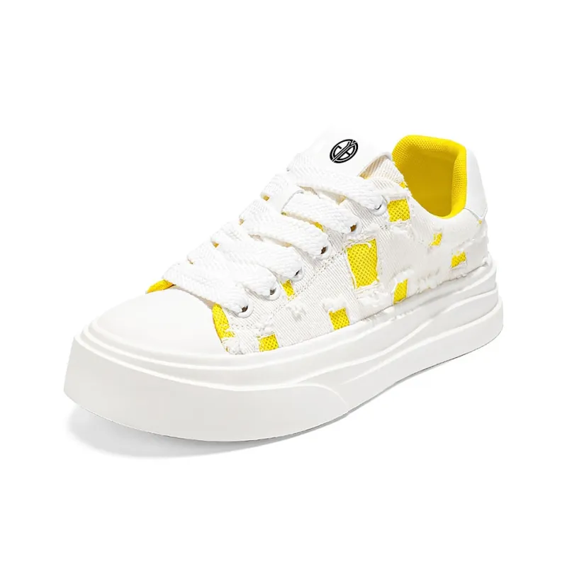 Yi Jiabao Slip Resistant, Abrasion Resistant, Breathable Low Top Skateboard Shoes Men's-3