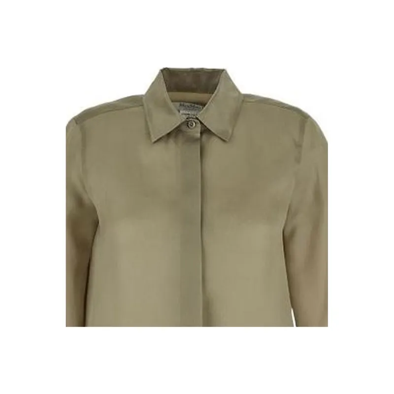MaxMara Buttoned Long Sleeved Shirt-2