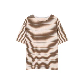 THE SEA LIFE T Shirts Women's Tea Brown
