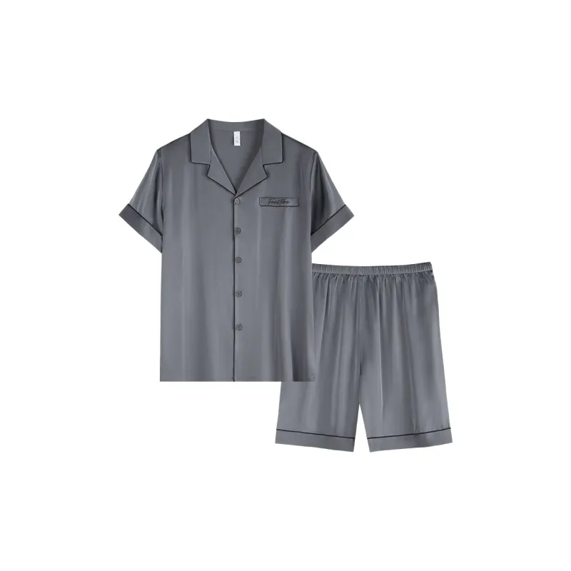 Xuan Liang Pajama Set Men's Three Piece Set-9