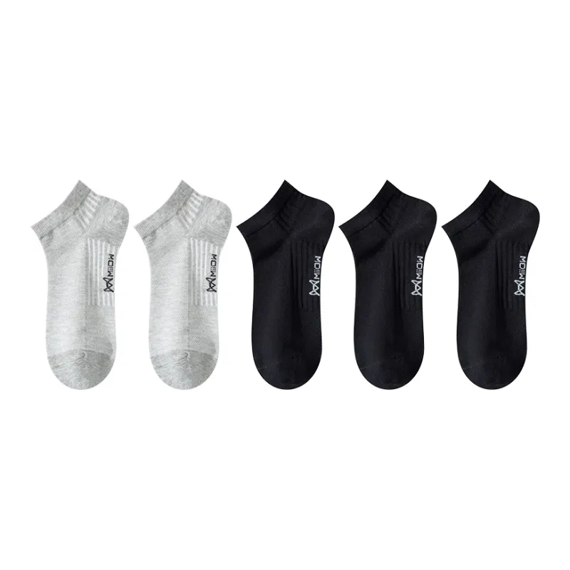 MIIOW No Show Socks Men's 5 Pack-6