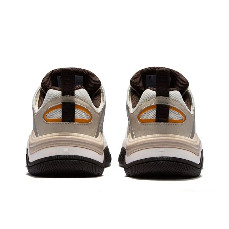 FILA FUSION KICK III Skateboarding Shoes Low Top Skateboard Shoes Men's Birch Brown-3