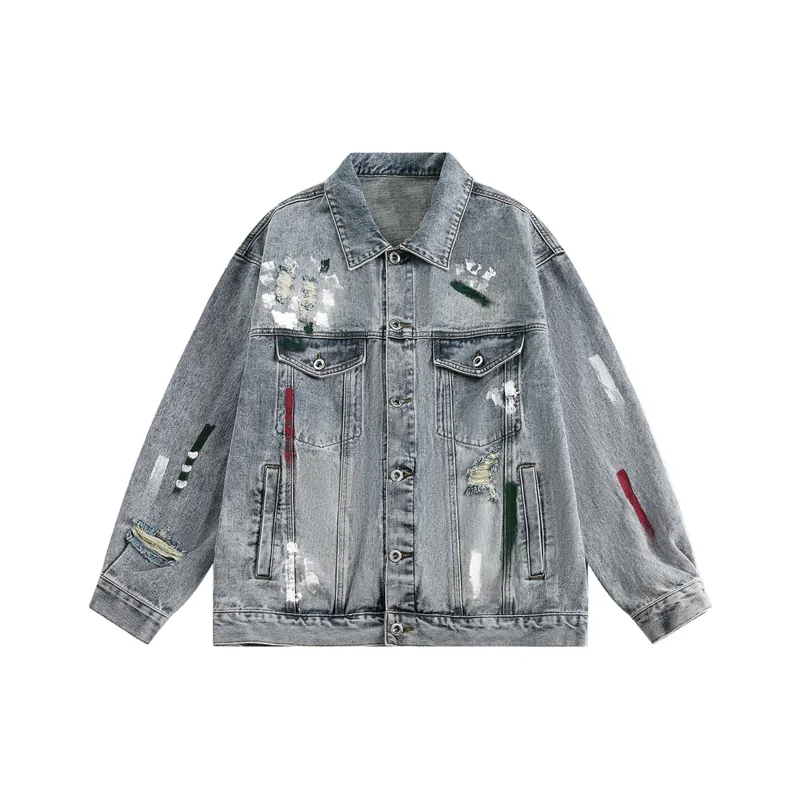Magmode Denim Jackets Unisex Blue-1