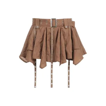GUAILILUOLI Casual Short Skirts Women's