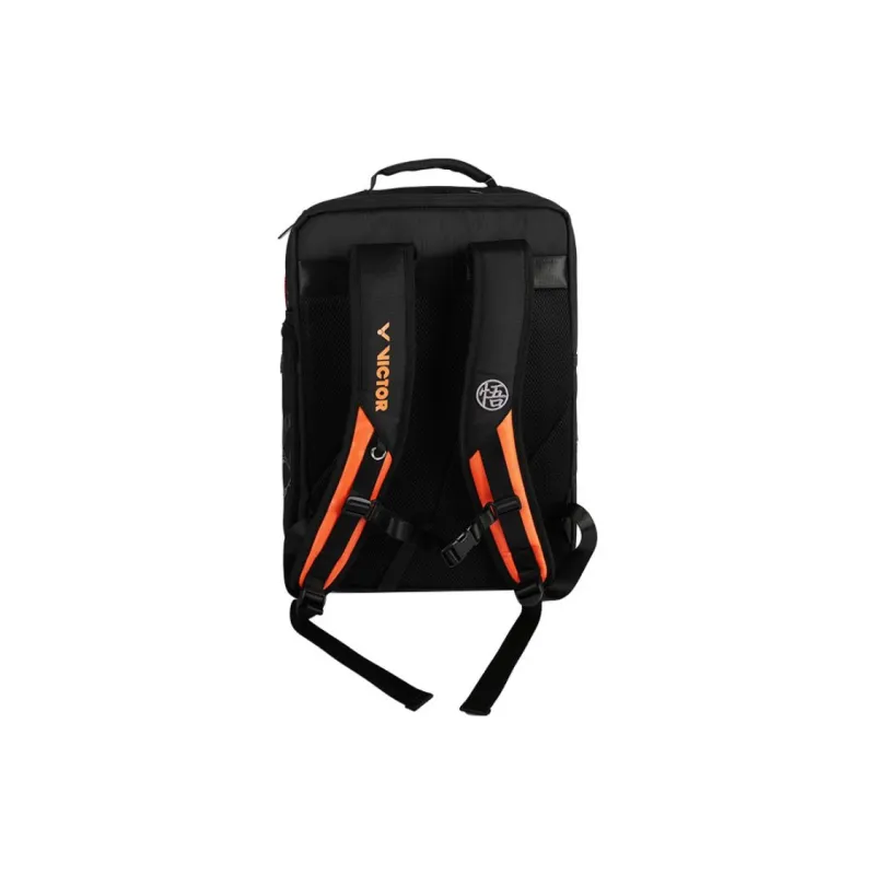 VICTOR Polyester Backpack Unisex White/Jasper-1