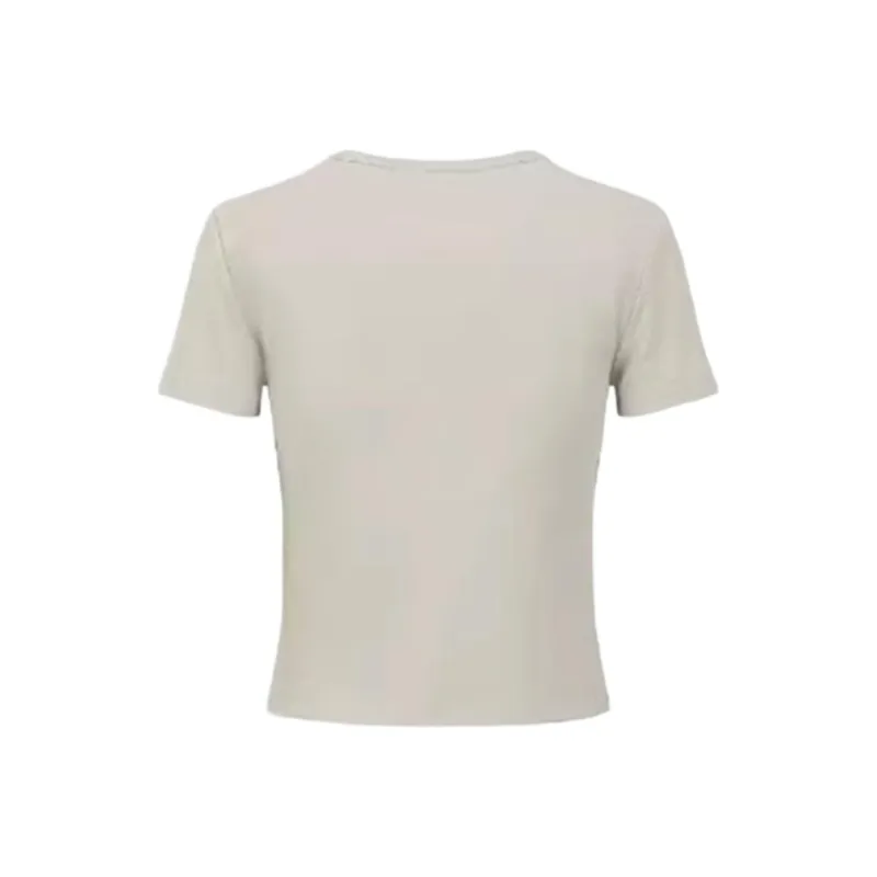 URBAN REVIVO T Shirts Women's Khaki-1