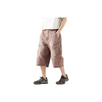 LANQI Denim Shorts Unisex