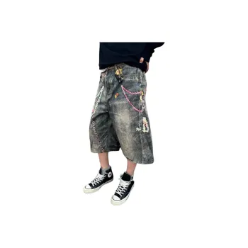 CORNILOT Denim Shorts Unisex Blue