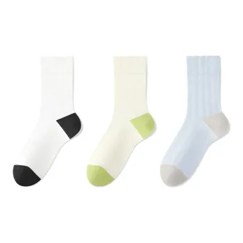 B&C.Room Mid Calf Socks Women's Combo Set