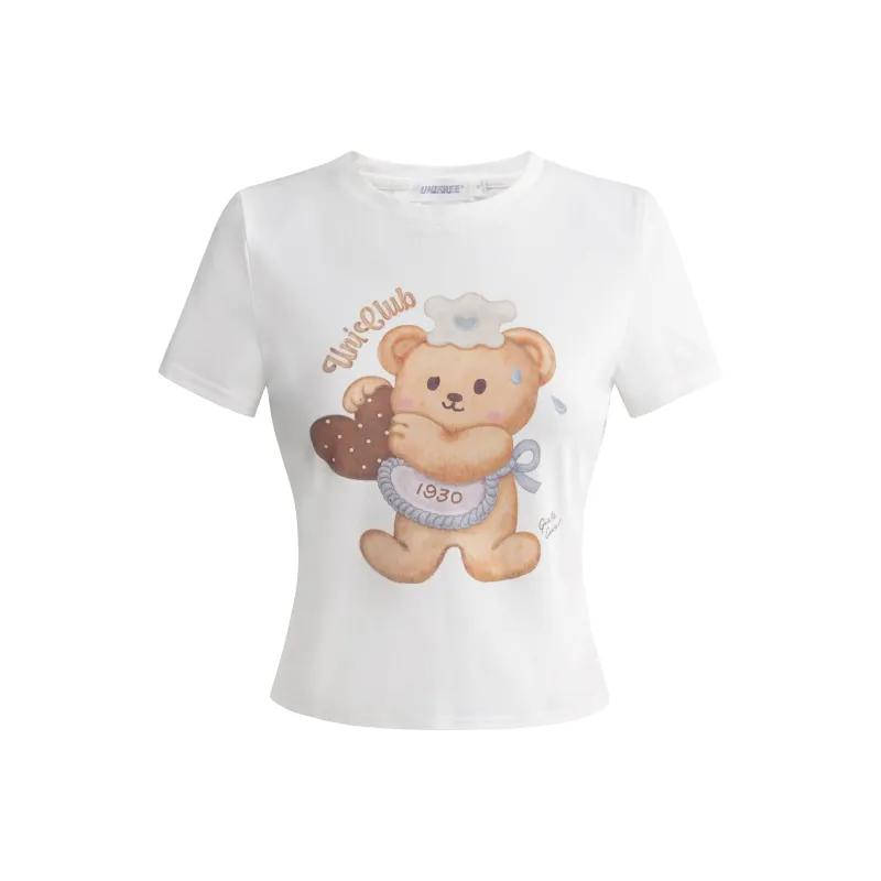 Unifree T Shirts Women's White-0