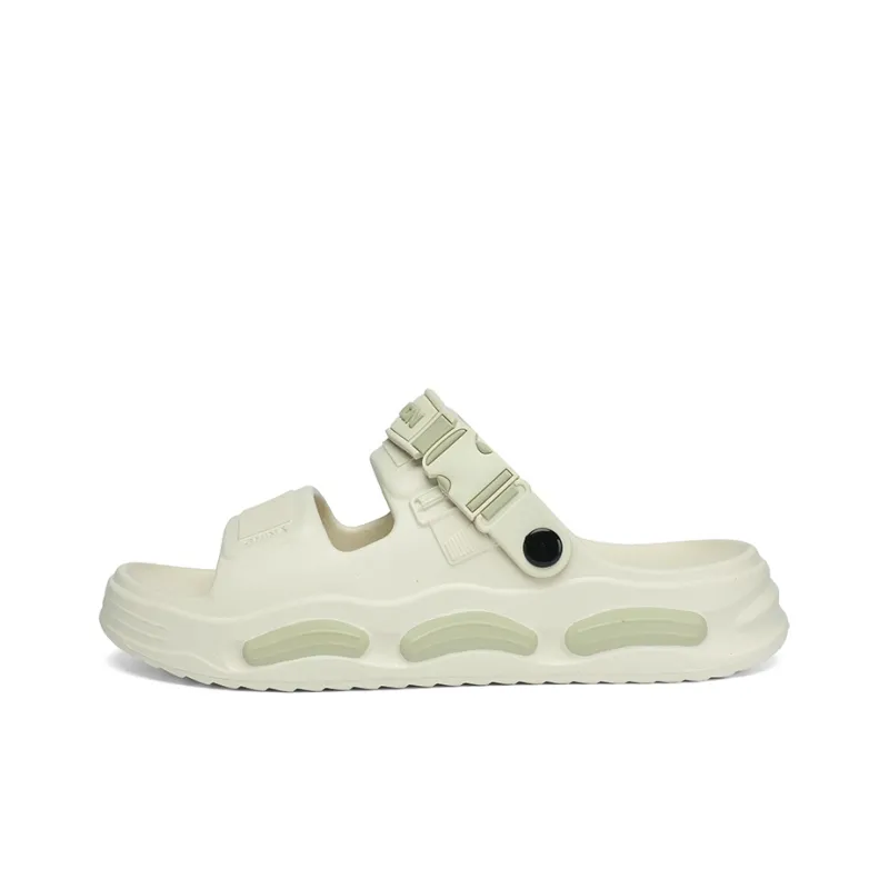NANJIREN Beach Sandals Men Orange/Gray/Beige-5