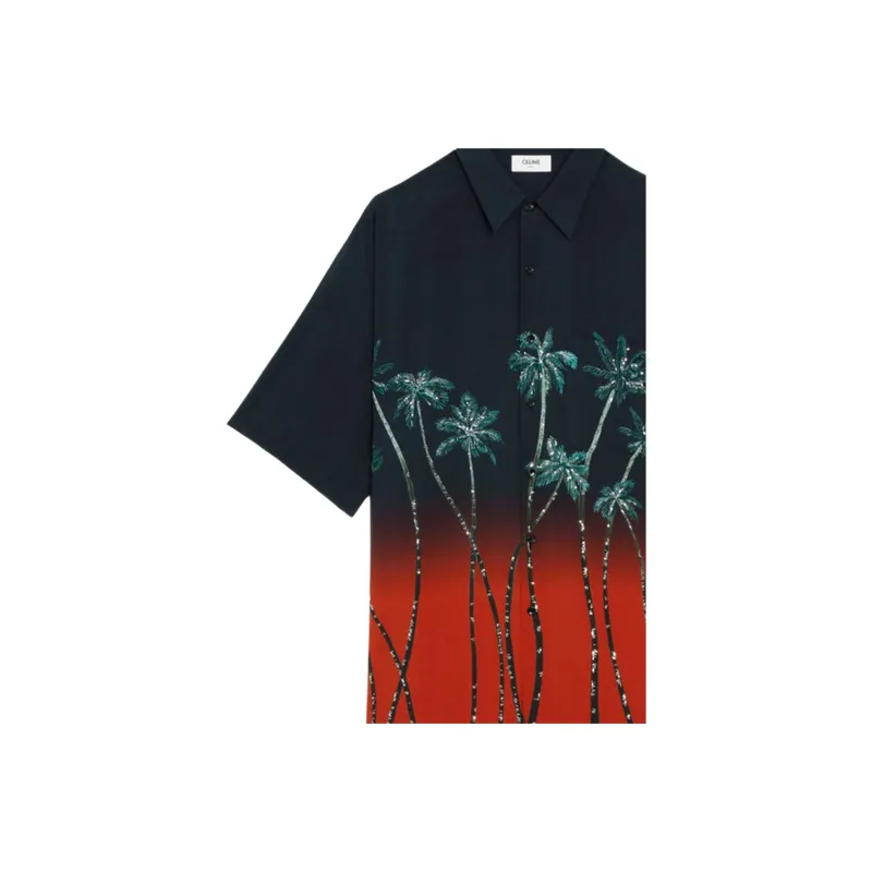 CELINE Over Mc Brodee Chemise-4