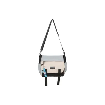 Techson Nylon Crossbody Bag Unisex Multicolor