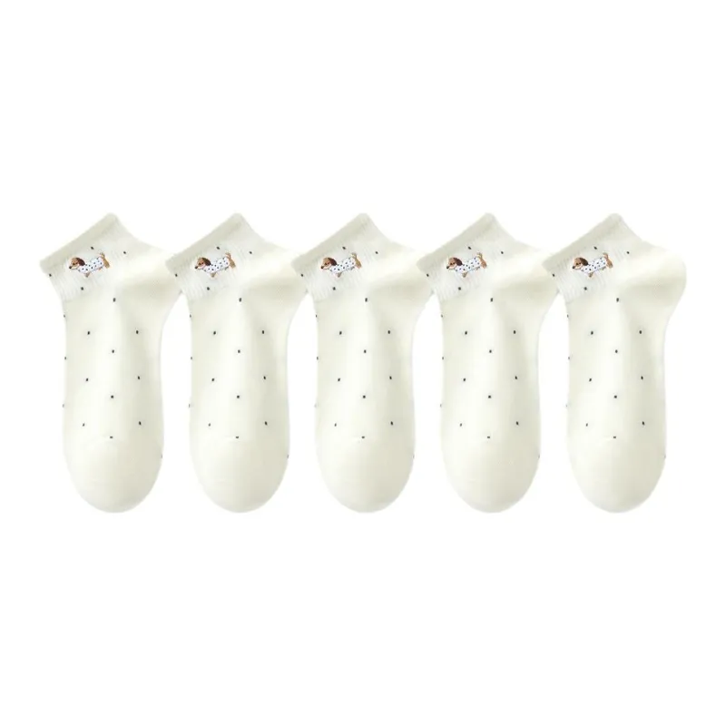 Temooues Ankle Socks Women's Combo Set-0