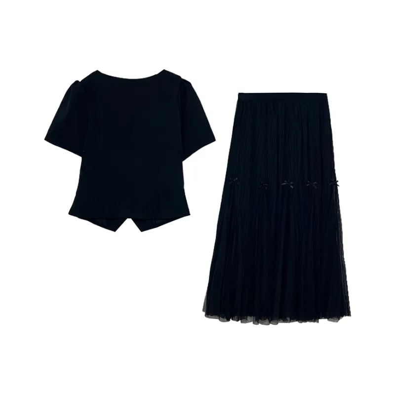 Icicofficial Two Piece Skirt Sets Women's-7