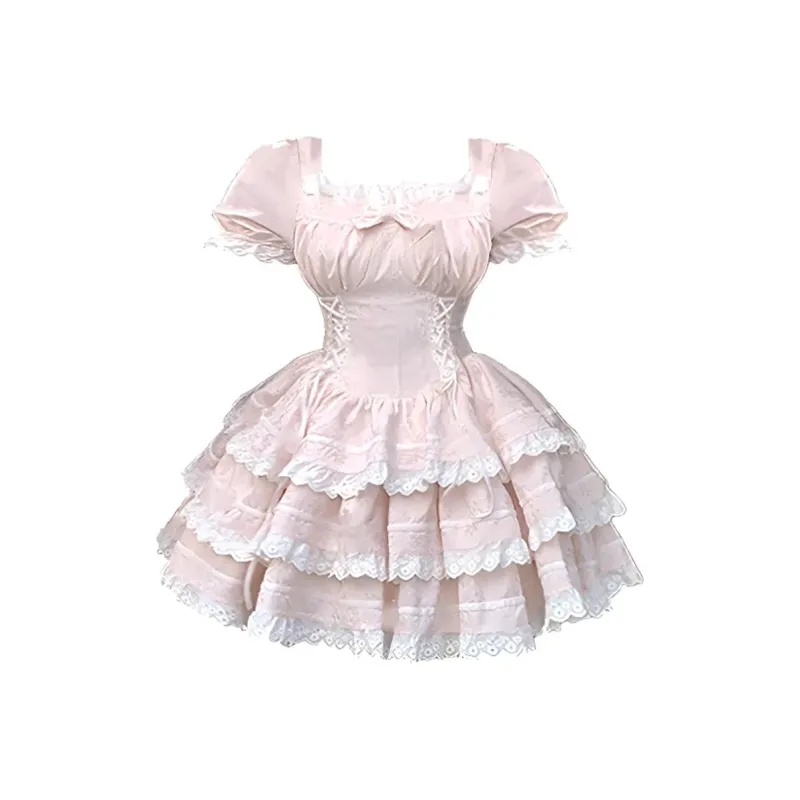 Peaches Peaches Short Sleeved Dress Women's-39