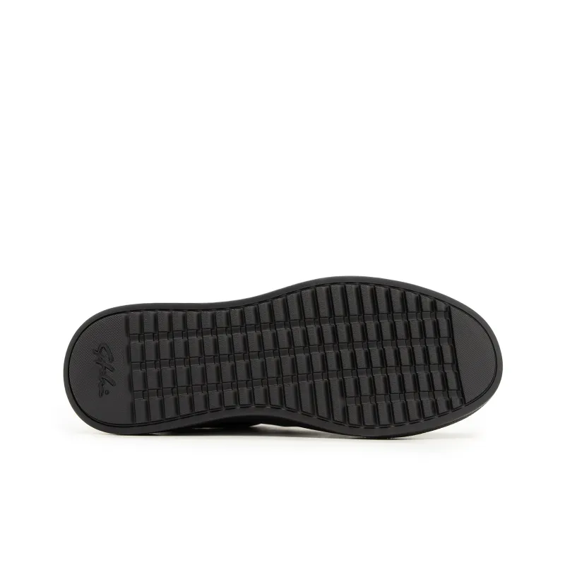 Satchi Low Top Skateboard Shoes Men's Black-7