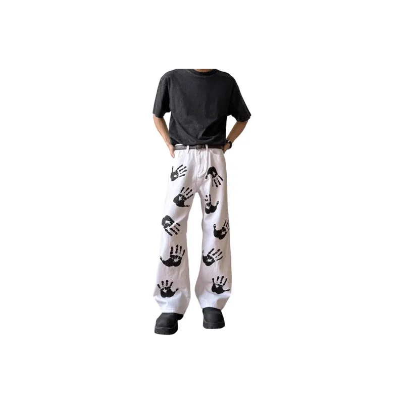 Weles Jeans Unisex White-0
