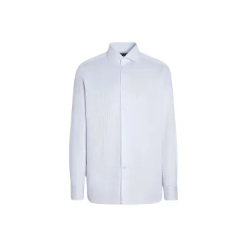 Ermenegildo Zegna Structured Striped Centoventimila Shirt