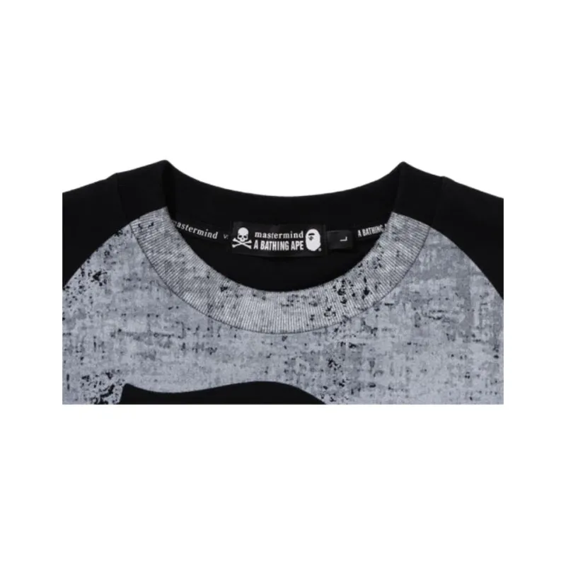 A BATHING APE X Mastermind Ape Head Over Print Relaxed Fit Tee-5