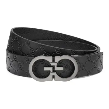 Cheekkiss Top Grain Cow Leather Belts Men's 3.5cm