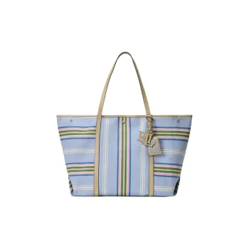 Polo Ralph Lauren Fabric Tote Bag, Shopping Bag, Handbag Tubas Women's Sand Dune