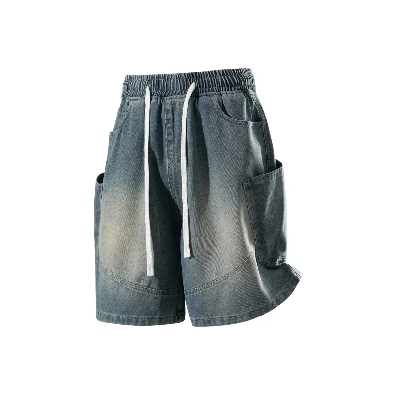 G.M BONNEY Denim Shorts Unisex-4