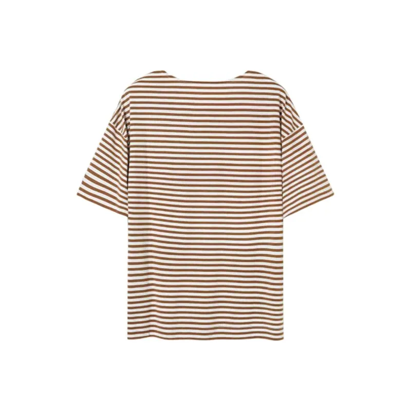 THE SEA LIFE T Shirts Women's Tea Brown-2