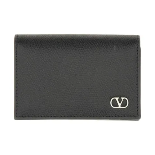 Valentino GARAVANI Leather Wallet Men's Black