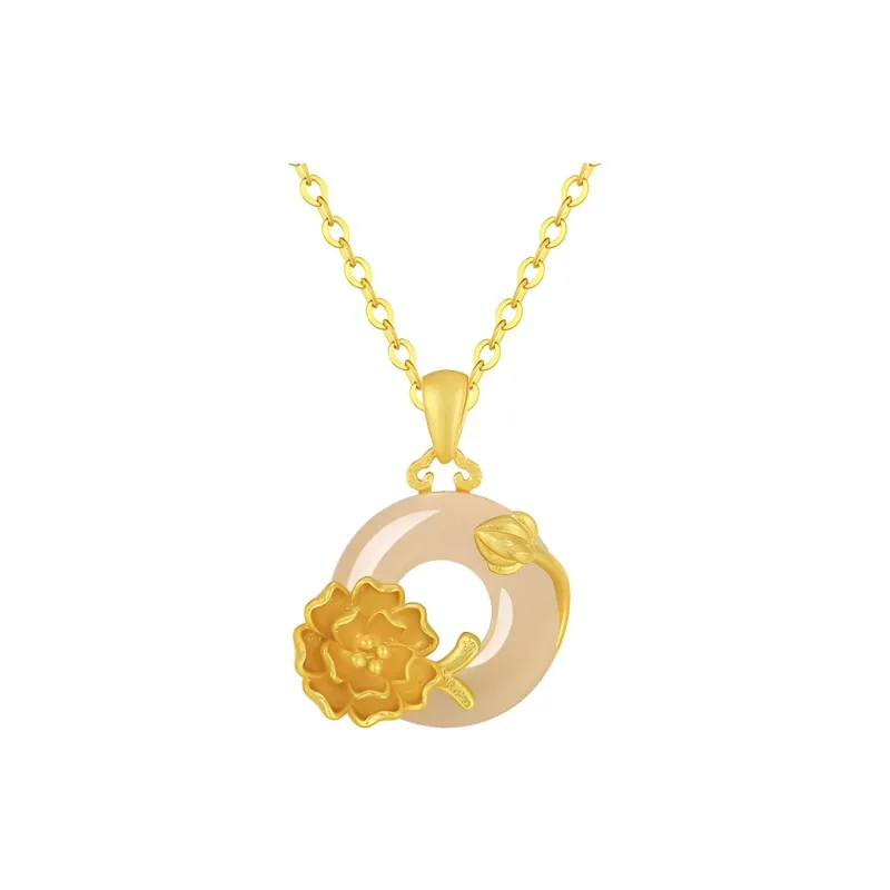Beth Jewelry Chalcedony Jade Necklaces Women's-13