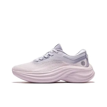 Erke Shock Absorbers Rebound Low Top City Commute Running Shoes Women's Dawn Pink Galactic Purple