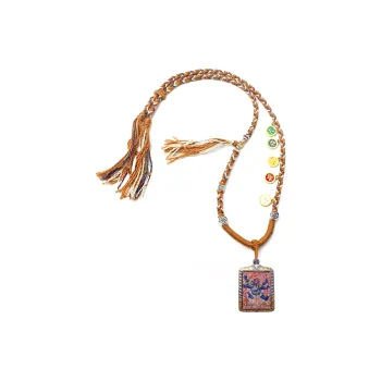 Jade Linmen Alloy Necklaces Unisex