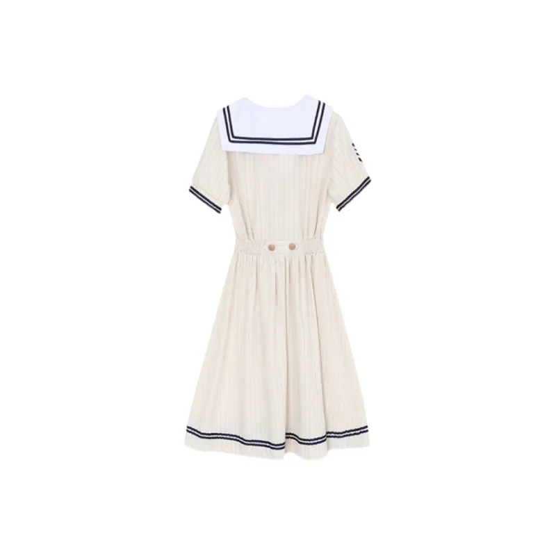 Mu Xiao Xin Short Sleeved Dress Women's-1