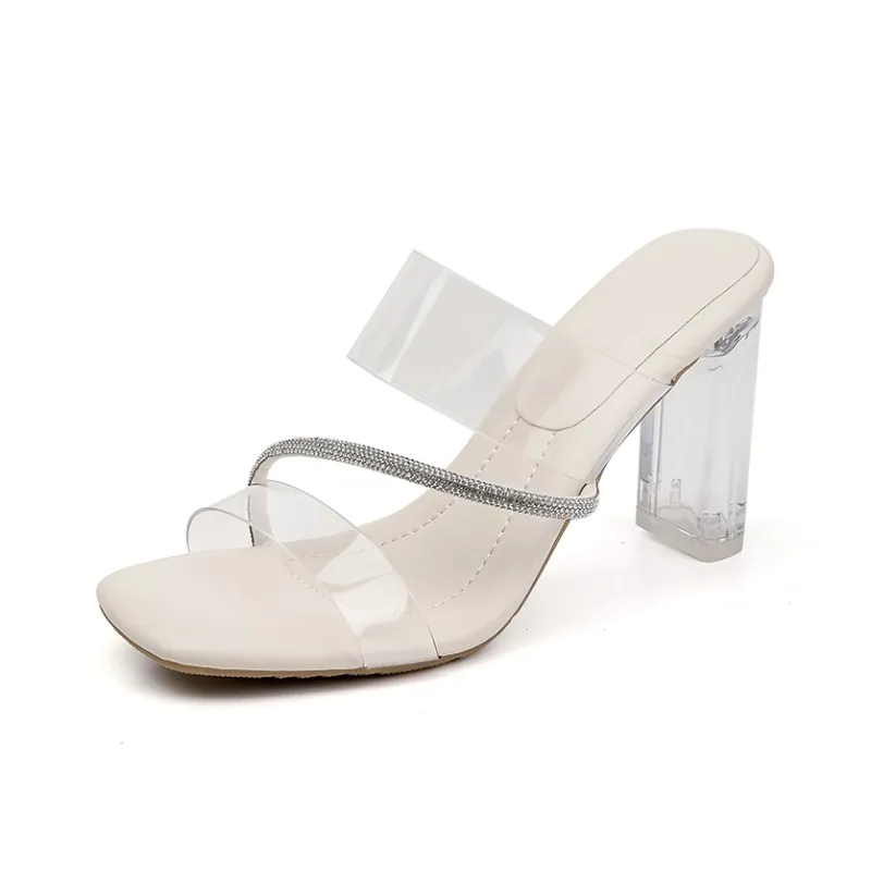 TATAYA Rubber Sole Abrasion Resistant Slide Slippers Women's-0