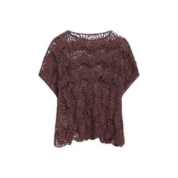 Massimo Dutti Knitwear Women's Dark Purple