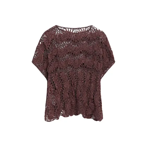 Massimo Dutti Knitwear Women's Dark Purple
