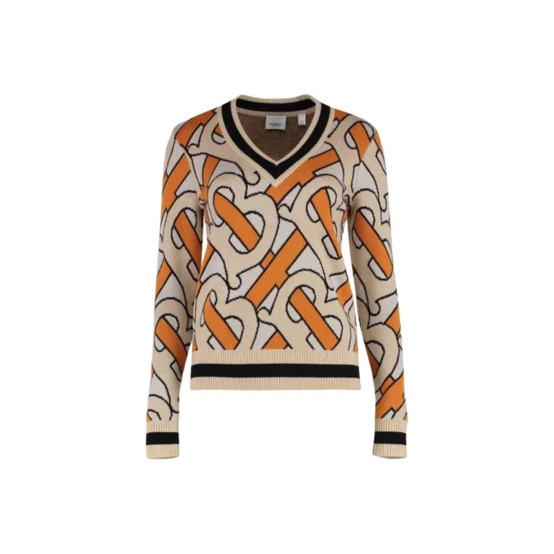 Burberry Sweater Women's Bright Orange-0