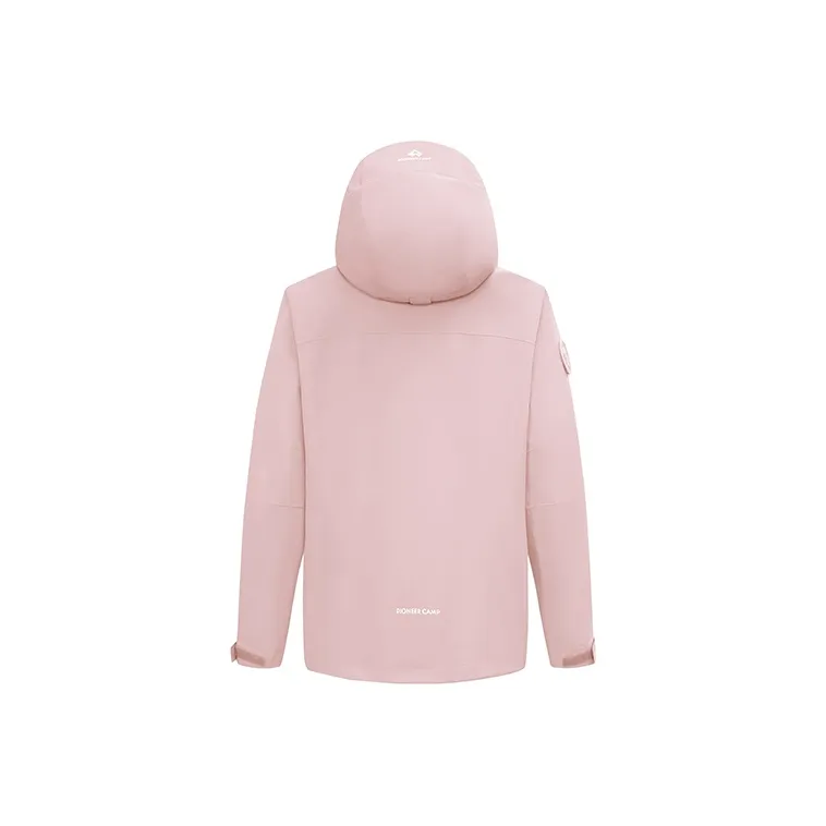 PIONEER CAMP Waterproof, Windproof, Breathable, Water Repellent, Abrasion Resistant, Thermal Windbreaker Jacket Women's-114