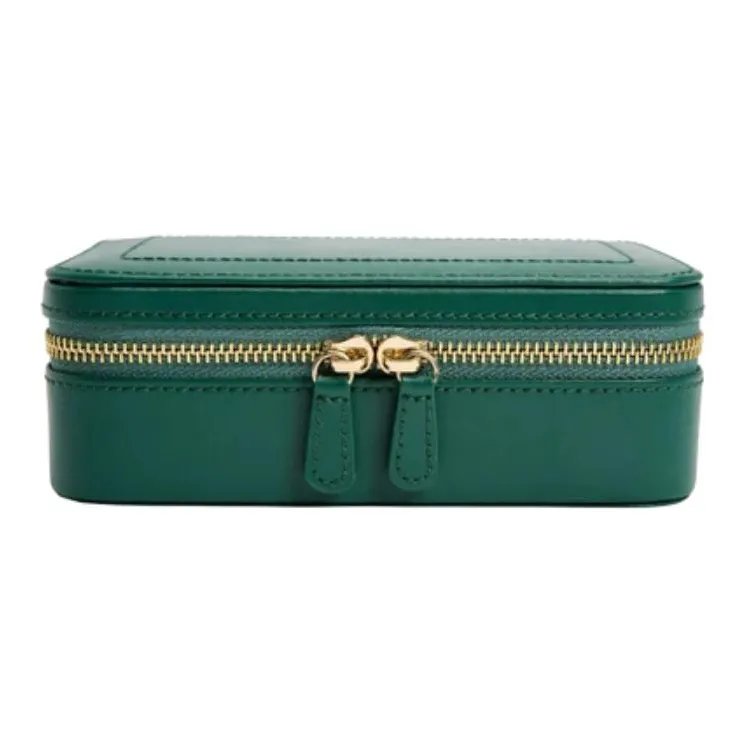 WOLF Leather Jewelry Boxes Unisex Forest Green-0