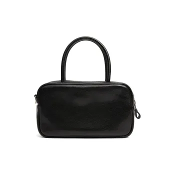COCOEVA Cow Leather Handbag Regular Women's Black/Coffee