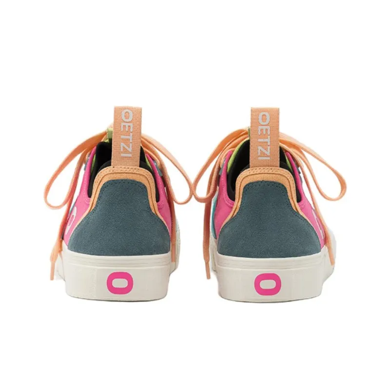 OETZI Corkcushion Abrasion Resistant Low Top Skateboard Shoes Unisex Multicolor-3