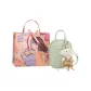 Green+Charm+Shopping Bag