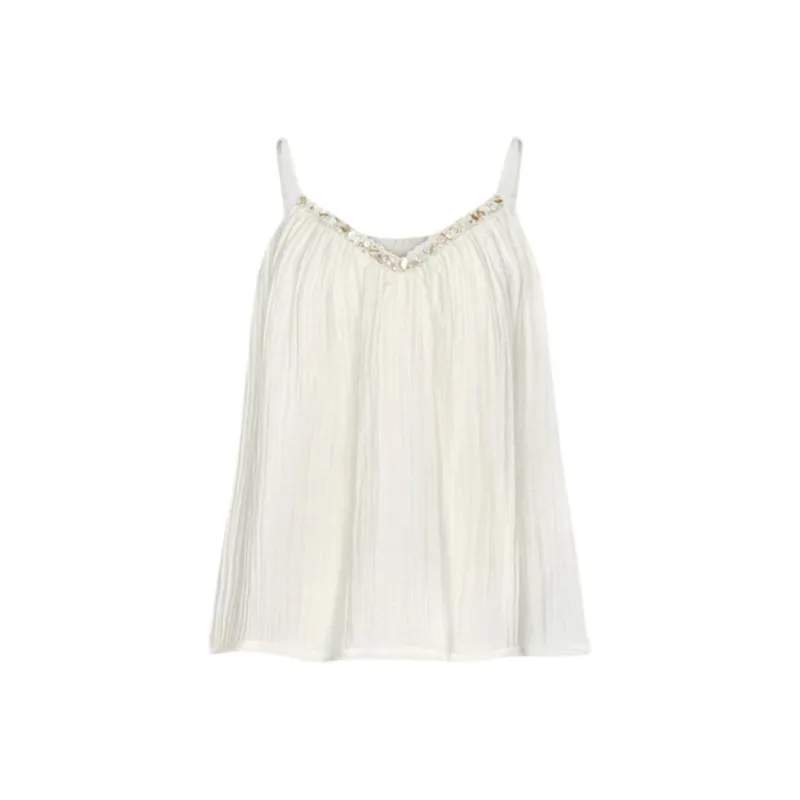 URBAN REVIVO Camisoles Women's Ivory White-1