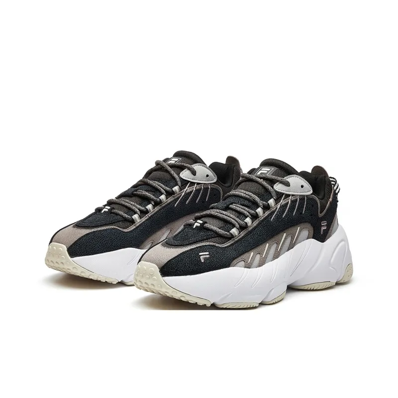 FILA Heritage FHT Shock Absorbers With Slip Resistant Features Low Top Running Shoes Men's Blue Teal-2