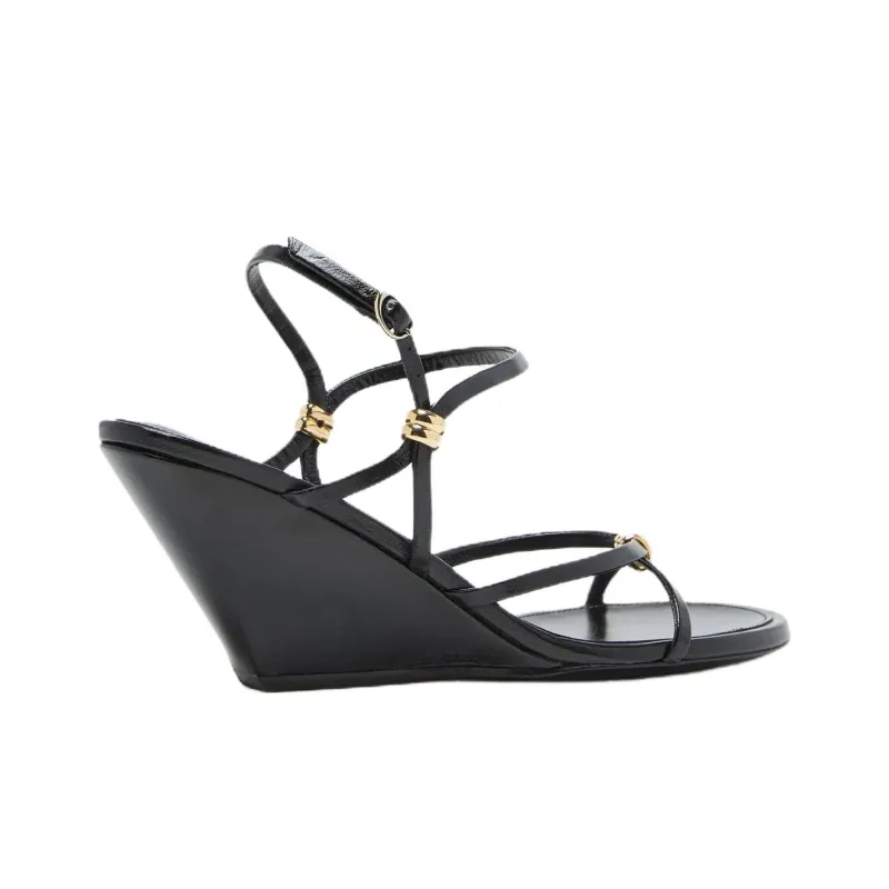 PROENZA SCHOULER Coil One Strap Sandals 7cm Women's Black-3