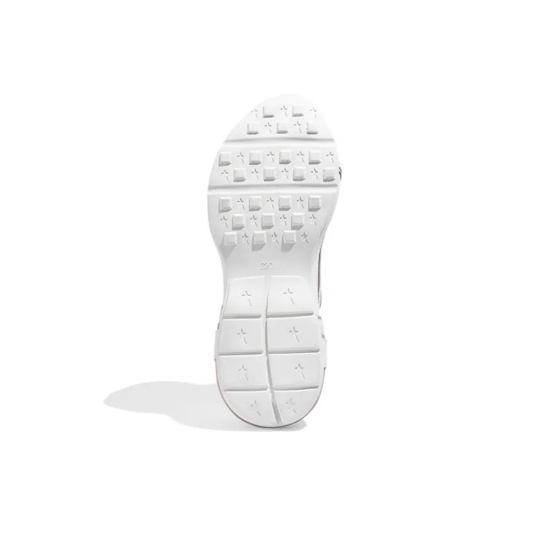 Kolumb Slip Resistant, Breathable, Height Increasing Low Top Casual Shoes Women's White Pink-4