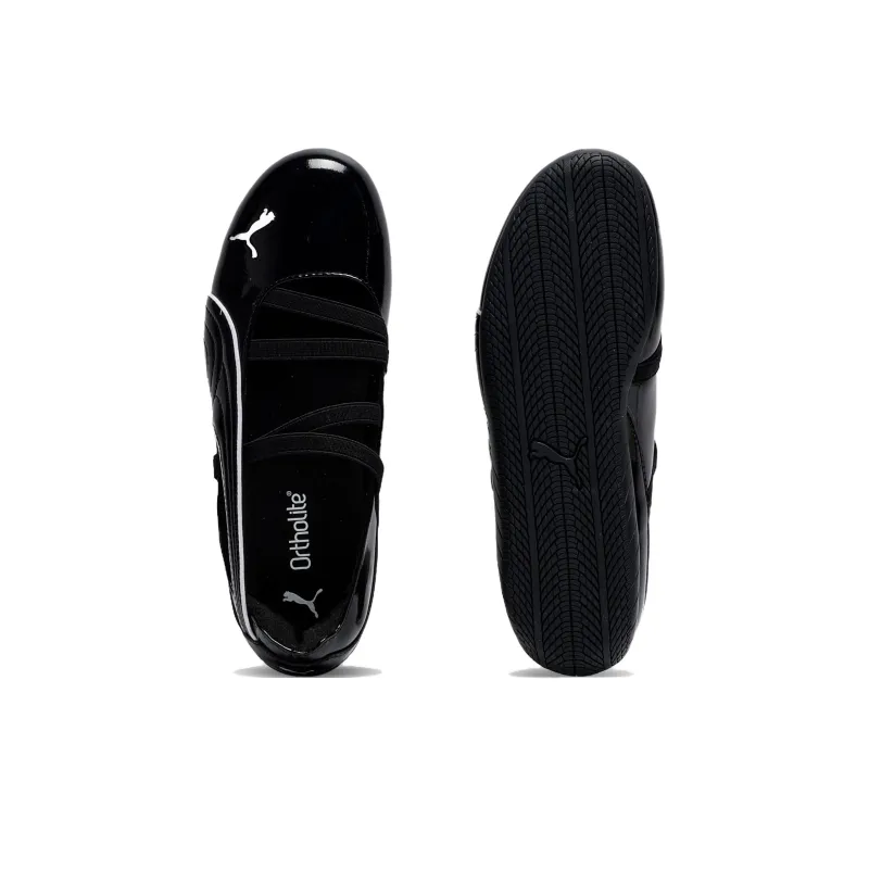 PUMA Speedcat Anti Slip Wear Resistant Low Top Casual Shoes Women's Black-3