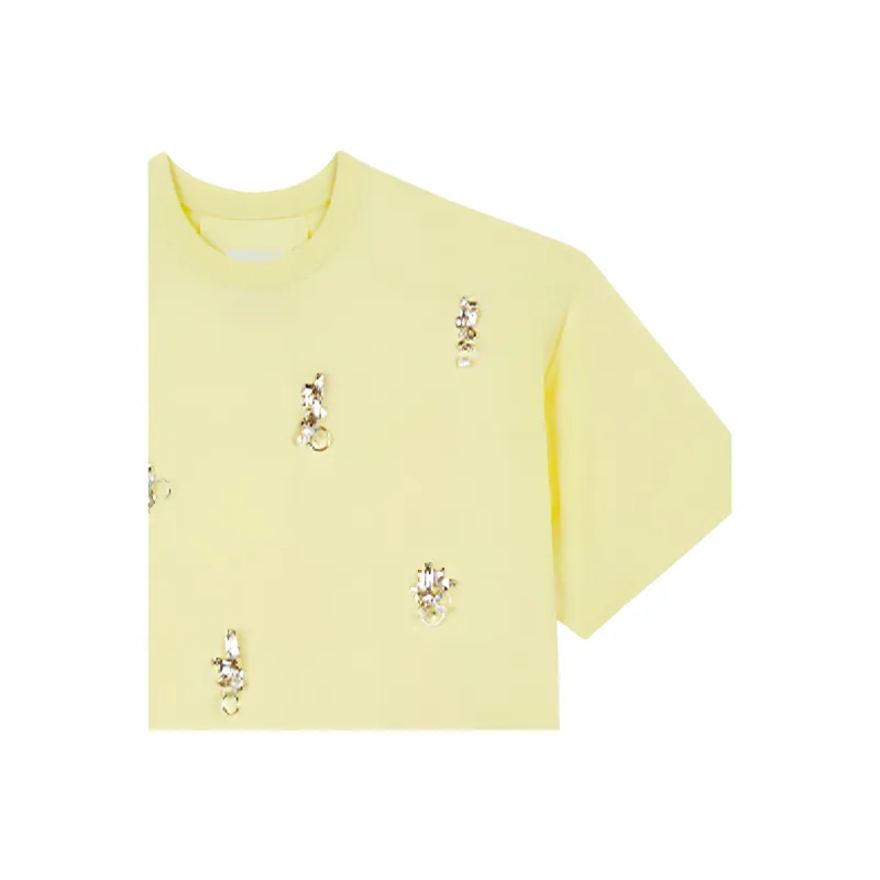 Givenchy T Shirts Men Yellow-4